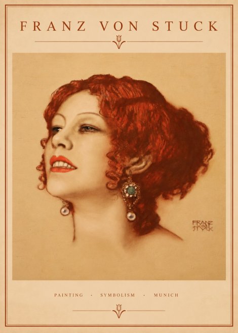 Franz von Stuck Medusa No2 - Póster