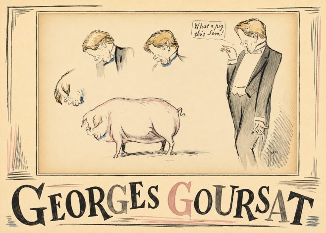 Georges Goursat Georges Goursat I No5 - Póster