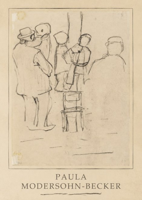 Paula Modersohn-Becker Studies of Figures No3 - Póster