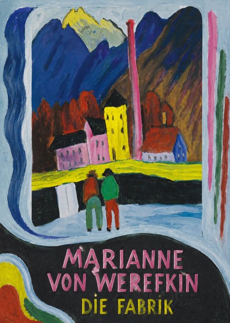 Marianne von Werefkin Die Fabrik No5 - Póster