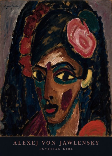 Alexej von Jawlensky Egyptian Girl No6 - Póster