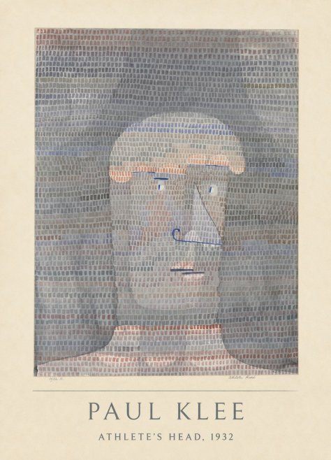 Paul Klee Athlete's Head No3 - Póster