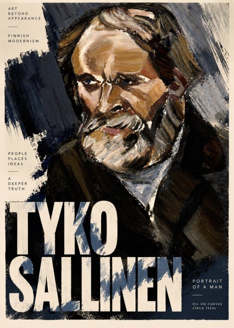 Tyko Sallinen Portrait of a Man III No3 - Póster