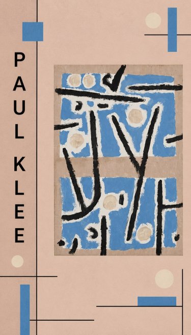 Paul Klee Abstract Geometric Composition No2 - Póster