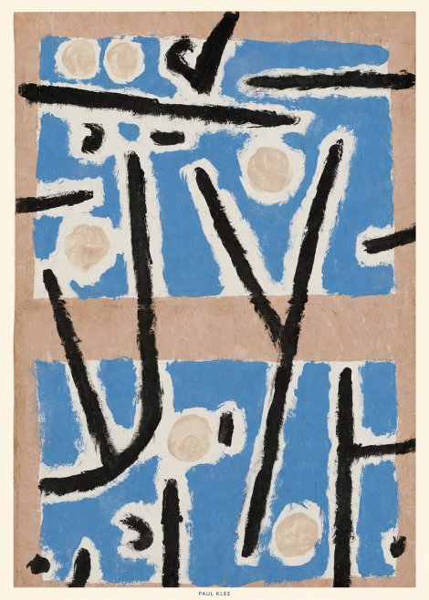 Paul Klee Abstract Geometric Composition No6 - Póster