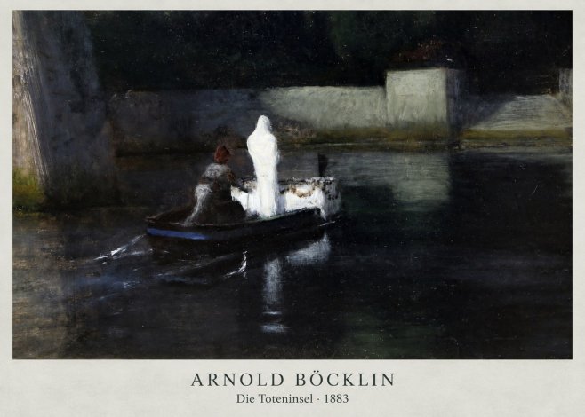 Arnold Böcklin Die Toteninsel III No2 - Póster