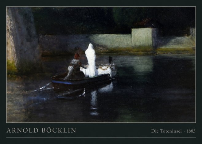 Arnold Böcklin Die Toteninsel III No4 - Póster