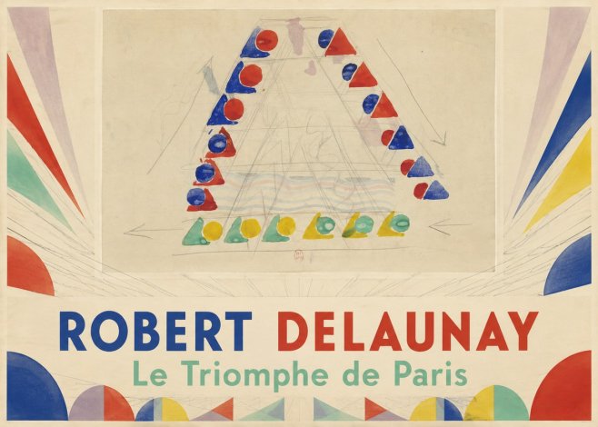 Robert Delaunay Le Triomphe De Paris II No4 - Póster