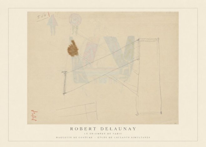 Robert Delaunay Le Triomphe De Paris III No4 - Póster