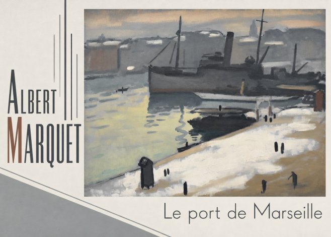 Albert Marquet Le Port De Marseille I No4 - Póster