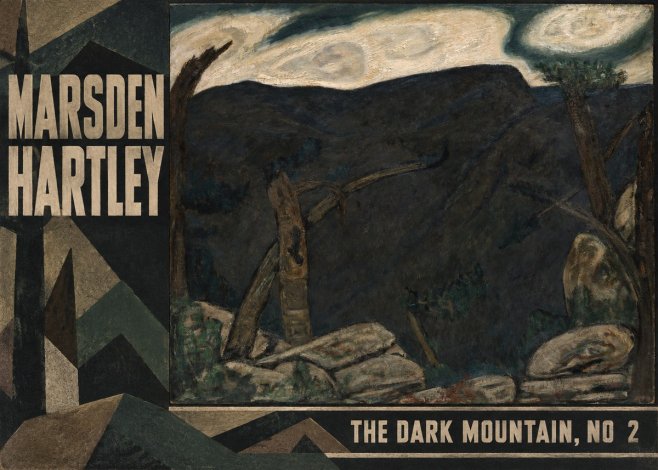 Marsden Hartley The Dark Mountain, No. 2 No2 - Póster