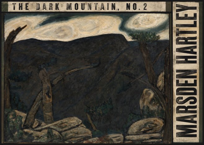 Marsden Hartley The Dark Mountain, No. 2 No3 - Póster