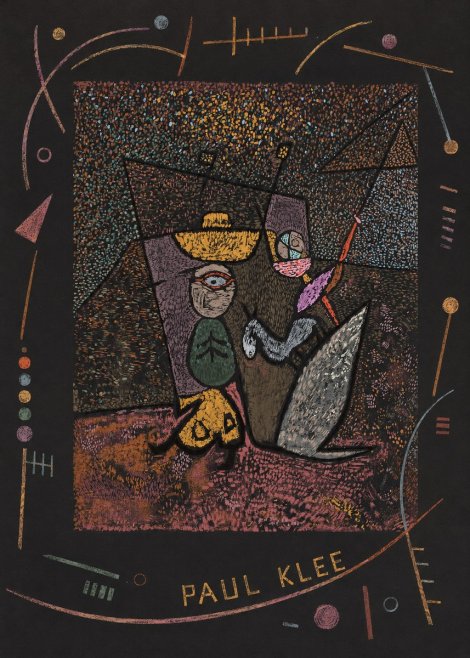 Paul Klee Man, Beast and Plant No4 - Póster