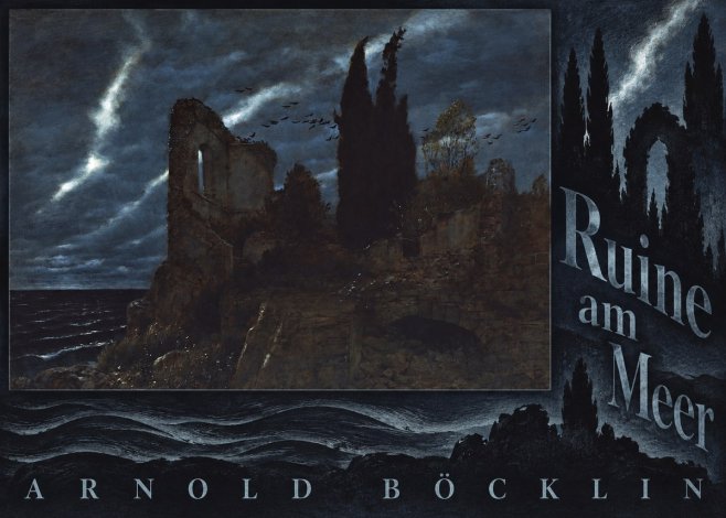 Arnold Böcklin Ruine Am Meer I No6 - Póster