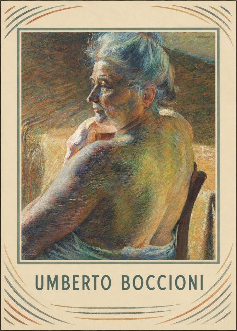 Umberto Boccioni Portrait of My Mother No1 - Póster