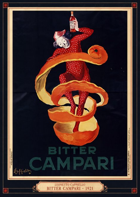 Leonetto Cappiello Bitter Campari I No1 - Póster