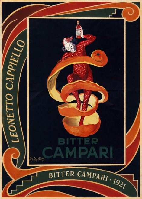 Leonetto Cappiello Bitter Campari I No2 - Póster