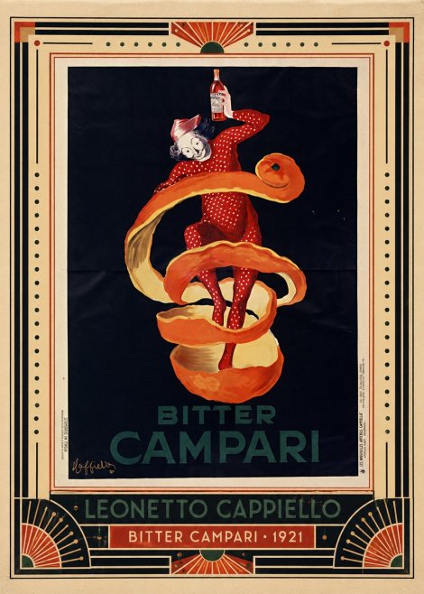 Leonetto Cappiello Bitter Campari I No3 - Póster