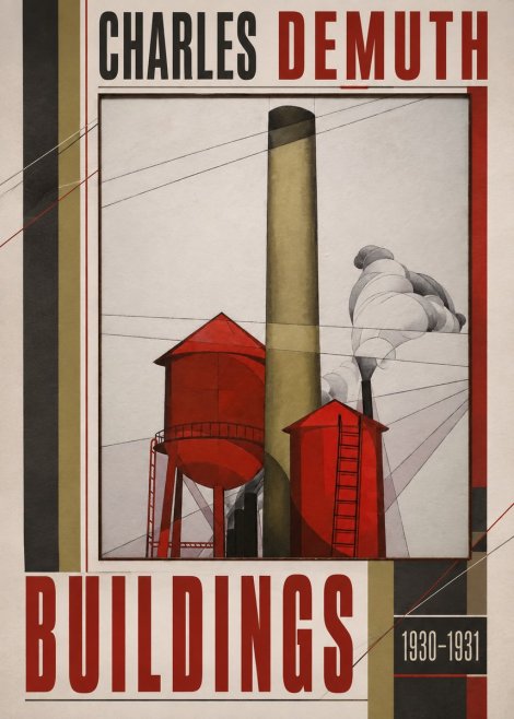 Charles Demuth Buildings No2 - Póster