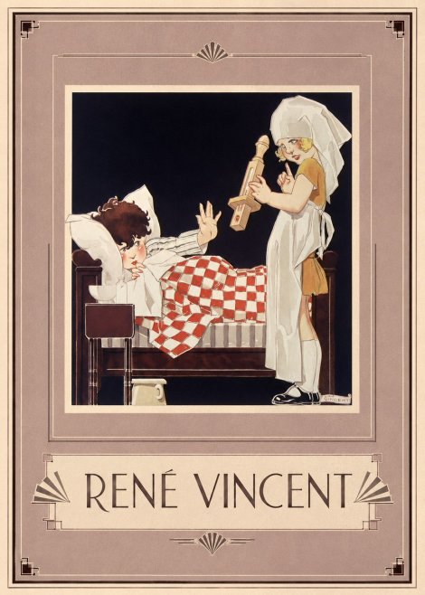 René Vincent The Little Patient No1 - Póster