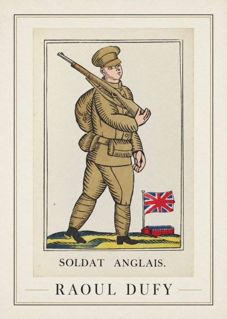 Raoul Dufy Soldat Anglais. No5 - Póster