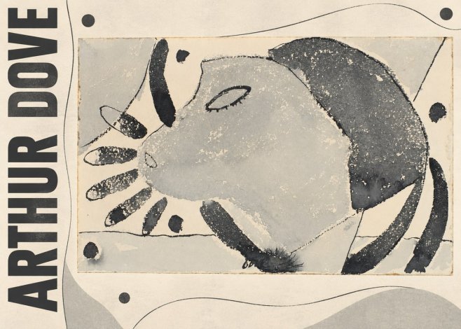 Arthur Dove Head No2 - Póster