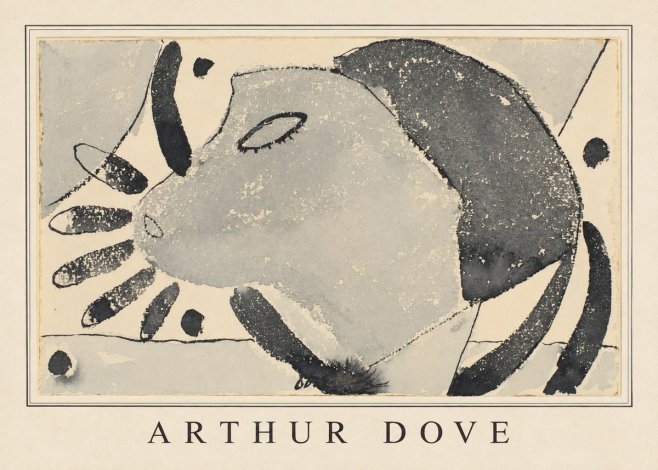 Arthur Dove Head No3 - Póster