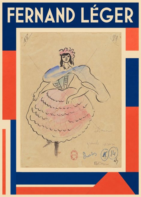 Fernand Léger Lima Grande Jurure Bolivar No1 - Póster