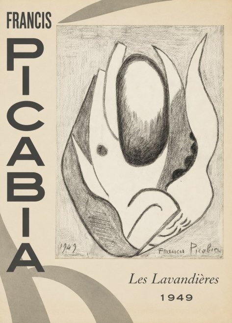 Francis Picabia Les Lavandières No6 - Póster