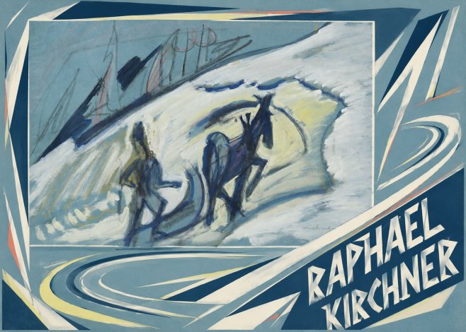 Raphael Kirchner Winter Sleigh Ride No5 - Póster