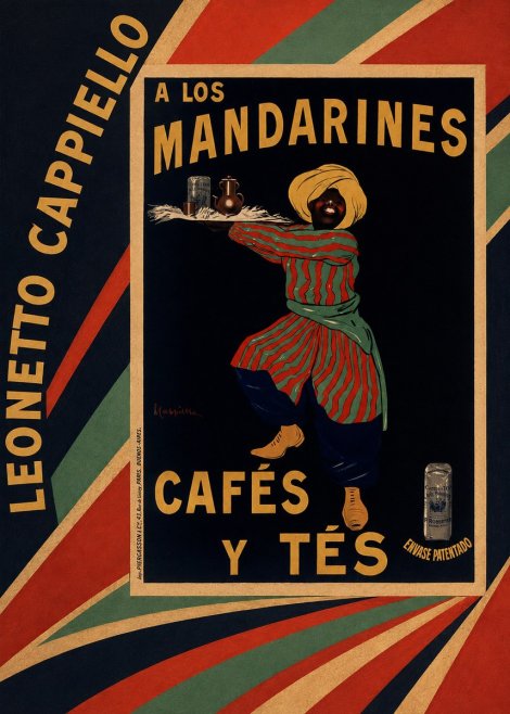 Leonetto Cappiello A Los Mandarines No5 - Póster