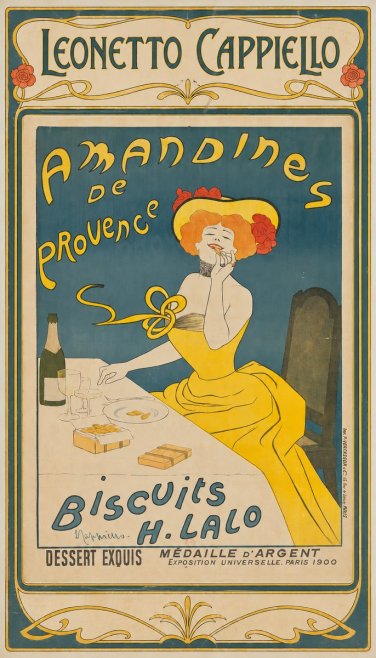 Leonetto Cappiello Amandines De Provence Biscuits H. Lalo II No1 - Póster
