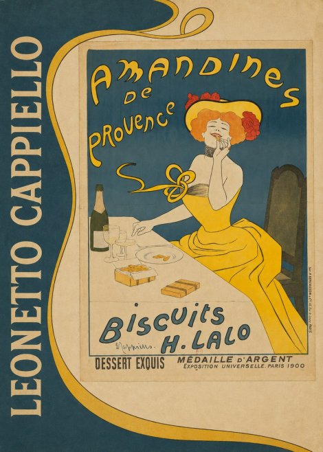 Leonetto Cappiello Amandines De Provence Biscuits H. Lalo II No2 - Póster