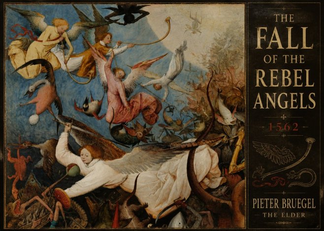 Pieter Bruegel The Fall of the Rebel Angels II No5 - Póster