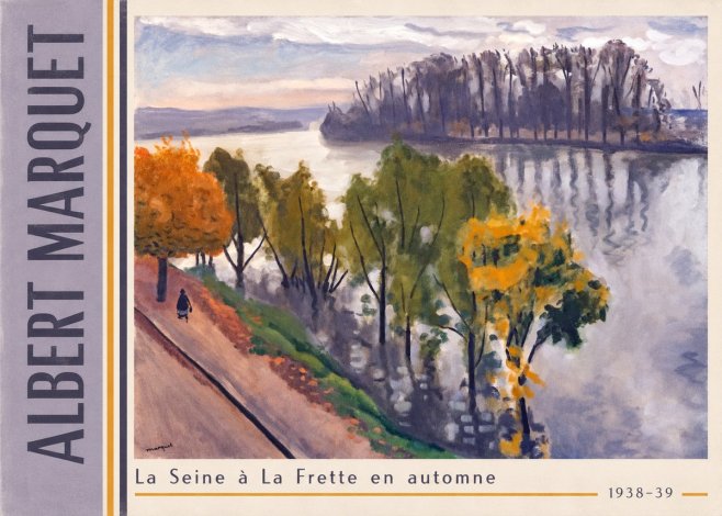 Albert Marquet La Seine À La Frette En Automne No2 - Póster