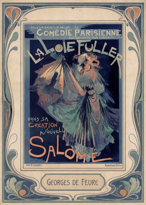 Georges de Feure Salomé II No1 - Póster