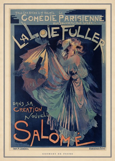 Georges de Feure Salomé II No4 - Póster
