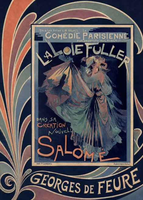 Georges de Feure Salomé II No5 - Póster
