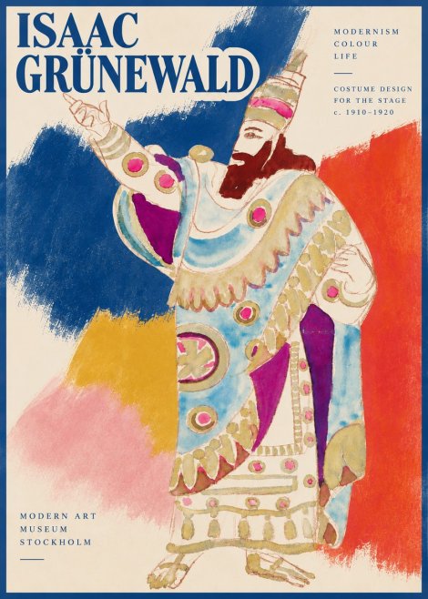 Isaac Grünewald The Theatre Lives No4 - Póster