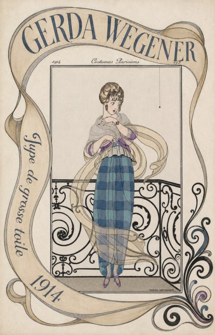Gerda Wegener Jupe De Grosse Toile No5 - Póster