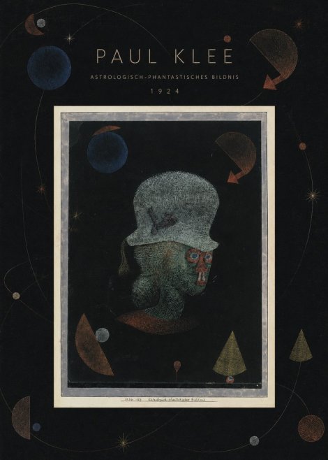 Paul Klee Astrologisch-phantastisches Bildnis No6 - Póster
