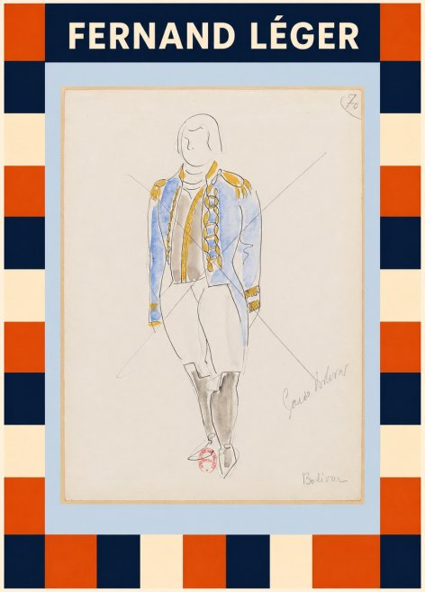 Fernand Léger Bolivar VII No4 - Póster