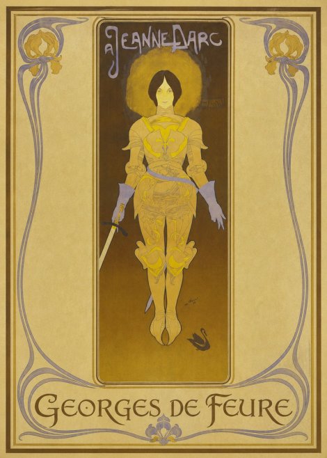 Georges de Feure À Jeanne D'arc No1 - Póster
