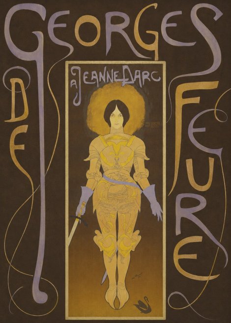 Georges de Feure À Jeanne D'arc No5 - Póster