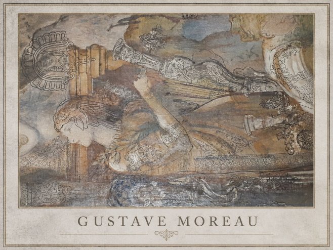 Gustave Moreau Study for the Triumph of Death No1 - Póster
