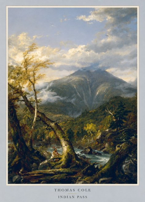 Thomas Cole Indian Pass I No3 - Póster