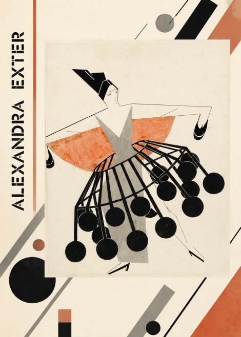 Alexandra Exter Avant-garde Costume Design No2 - Póster