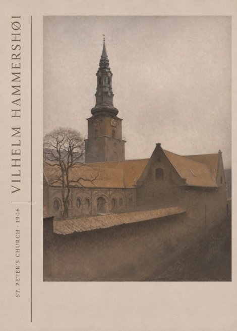 Vilhelm Hammershøi St. Peter's Church No2 - Póster