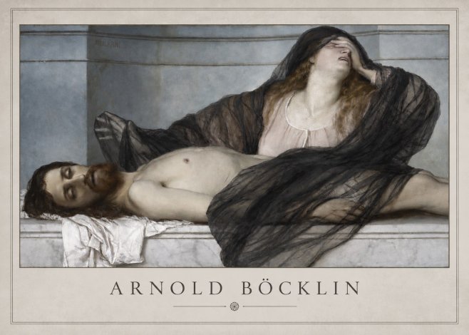 Arnold Böcklin Marie Magdalene No4 - Póster