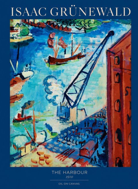 Isaac Grünewald The Harbour No1 - Póster